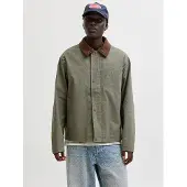 Jack & Jones Tussenjas 'JJEGRAHAM' karamel / olijfgroen