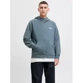 Jack & jones Sweatvest 'JJThatcher' smoky blue