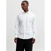 Jack & Jones Zakelijk overhemd 'Joe' zwart / wit