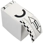 CROP Autoschade identificatieset met zelfklevende labels / 50 sets op rol in een dispenserdoos