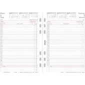 Chronoplan Dagplanner 2027, DIN A5, 1 dag/1 pagina, universele perforatie