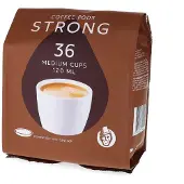Kaffekapslen | Strong (Normale kop) - 36 pads voor Senseo