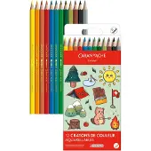 Caran d'Ache kleurpotloden - Aquarel Swiss - 12 stuks