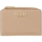 GUESS portemonnee Gilda SLG Zip Around Card Case Beige Taupe