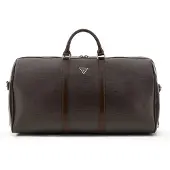 GUESS reistas Milano Weekender Dark Brown donkerbruin