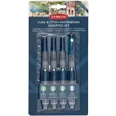 Derwent Waterbrush met Drukknop Assortiment (2305816)