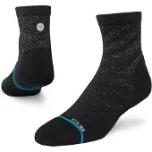 Stance Performance Run Light Quarter Socks Zwart || Maat: 43-46