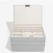 SmartaSaker PEBBLE GREY - Sieradendoos - Juwelendoos - Sieradenhouder - Sieraden Organizer