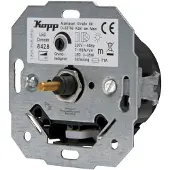 KOPP HEINRICH 842800187 Dimmer Inzetstuk 1 stuks Athenis Aluminium 1 stuk(s)