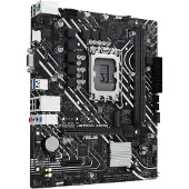 Asus PRIME H610M-K ARGB Moederbord Socket Intel LGA 1700 Vormfactor Micro-ATX Moederbord chipset Intel H610