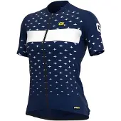 ALÉ Stars Vrouwen Trui met Korte Mouwen Navy Blauw/Wit || Maat: M
