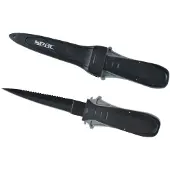Seac Sub Sharp Knife Zwart
