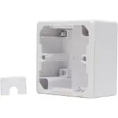 Kopp inbouwdoos voor wandmontage, geschikt voor inbouwschakelaars.Type: HK05Kleur: arktisch witArtikelnummer: 356313009