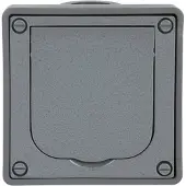 ABB 2CKA002011A3871 Geaard stopcontact Aanraakbeveiliging IP41 Grijs