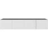 MargaretHadas24 TV-kast Nicole 200 (2x100) cm (zwart + wit)