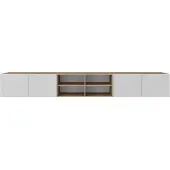 MargaretHadas24 TV-kast Nicole IV 300 (3x100) cm (artisan + wit)
