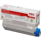 OKI Toner 43872305 Geel