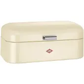 Wesco Grandy Broodtrommel | 10 Liter - Maat L | Metaal - Amandel | Keukenopslag
