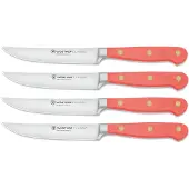 Wüsthof - Classic Steakmessenset 4-delig Coral Peach