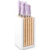 Wüsthof - Classic Colour 7-delige messenset met blok Purple Yam