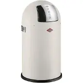 Wesco afvalbak "Pushboy Junior", zandkleurig, mat