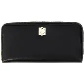 GUESS portemonnee Audrey Logo SLG Zip Around Wallet Black zwart