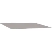 vidaXL Vervangingsdoek voor zonnescherm Lichtgrijs 600 × 350 cm