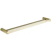 Mexen Base dubbele handdoekhouder, goud - 7088225-50