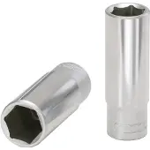 Ks Tools 1/4 inch zeskantige doornut, lang, 14 mm