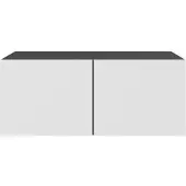 MargaretHadas24 Margaret Hadas24 TV-kast Leo, tv-meubel, tv-kast, 100 cm, modern design, voor wandmontage, woonkamer, zwarte of witte kleur