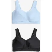 Bonprix Sport bh, normale steun (set van 2) maat 100