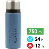 Laken thermosfles roestvrijstaal thermo bottle 0,75 L - Blue