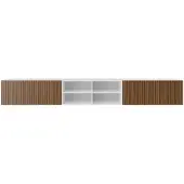 MargaretHadas24 TV-kast Mio IV 300 (3x100) cm (wit + catania)