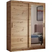 MargaretHadas24 Kledingkast Henry met spiegel 180 cm inclusief 2 schuifdeuren Schuifdeurkast (artisan)