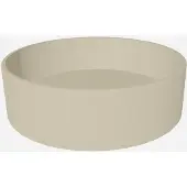 Xenz Coco keramische waskom 40cm zand mat