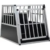 vidaXL Hondenvervoerbox met enkele deur, 65 x 91 x 69,5 cm