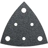 Fein 63717109013 Deltaschuurpapier Met klittenband, Geperforeerd Korrelgrootte (num) 60 Hoekmaat 80 mm 50 stuk(s)