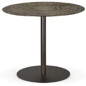 Ethnicraft Blend Tisch Platte Metall Dark Bronze