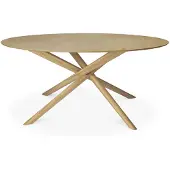 Ethnicraft Mikado Tisch Eiche rund