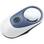 Eschenbach 158620 LED POWERLUX Vergrootglas Met LED-verlichting Vergrotingsfactor: 5 x Lensgrootte: (Ø) 58 mm Wit