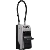Master Lock 5482EURD - Sleutelkluis - Verdubbelde opslagcapaciteit - Zwart Zilver