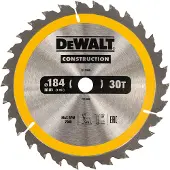 DeWalt - Cirkelzaagblad 184 x 16 mm, 30 tanden DT1940