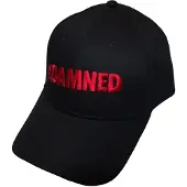 Rock Off The Damned - Red Text Logo Baseball pet - Zwart