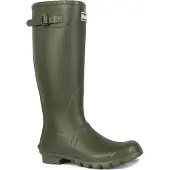 Barbour Regenlaarzen 'Bede' donkergroen / wit