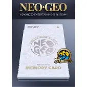SNK Corporation NEO GEO AES+ geheugenkaart, wit