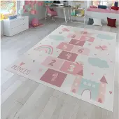 TT Home Kinderkamer tapijt tapijt kinderkamer tapijt antislip hart wolk vlinder