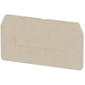 Weidmuller ZAP/TW 4: Schroefklem voor afsluiting, scheiding, breedte: 2 mm, artikelnummer: 1632090000