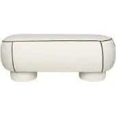 Housecraft living Marina Bankje 121 cm Wit