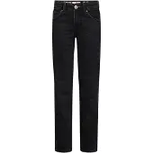 Petrol Industries straight leg jeans black denim Zwart Jongens Stretchdenim - maat 176