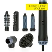 DS Produkte Luchtkruller Plus 7-delig - 1500W zwart